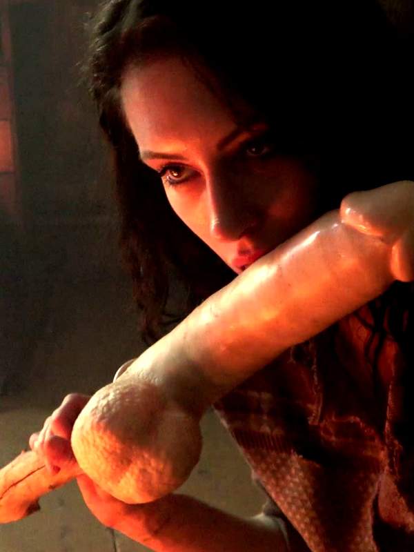 TabithaPoison - Die perverse Frau Anna DeVille lutscht den riesigen Schwanz wie ein Profi